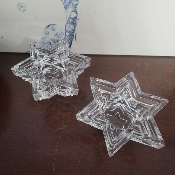 Tiered star candle holders Great for the holidays - Picture 2 of 4